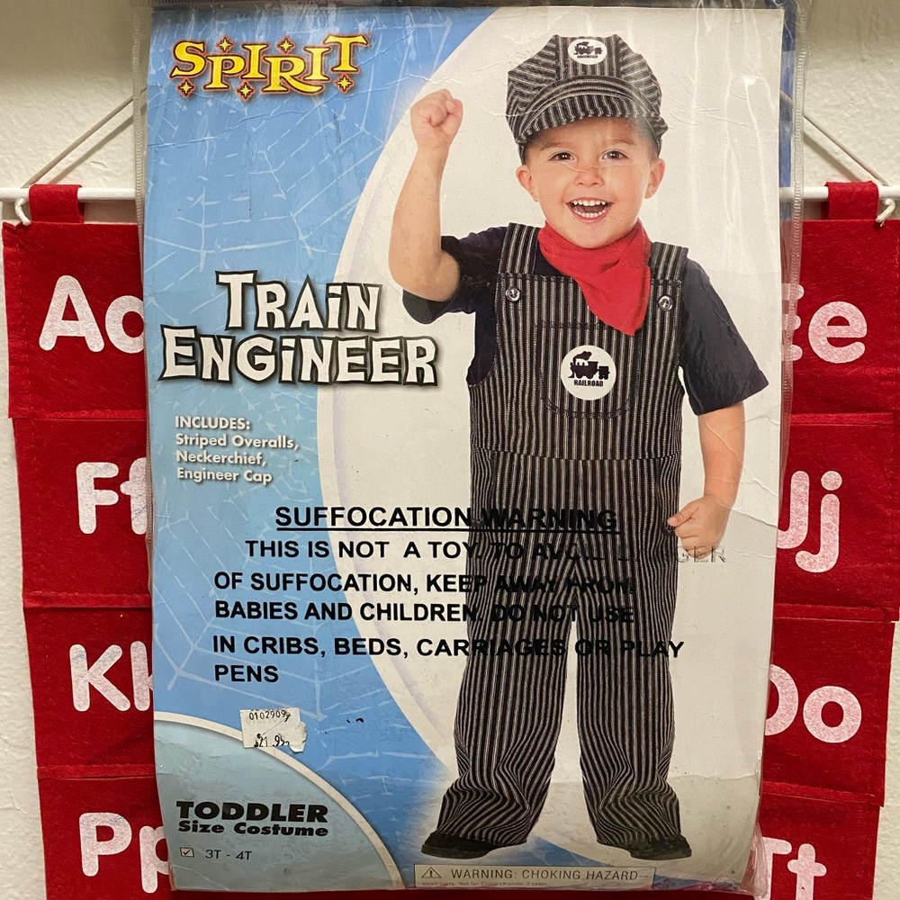 Train 🚂 Engineer 🚂 Costume